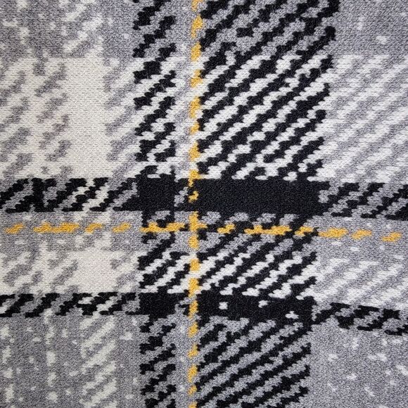 Tahari Plaid Full Zip Cardigan Ponch Sweater size L/XL - Picture 7 of 9